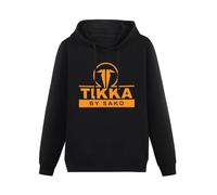 YIJIALIN Tikka T3 by Sako Finland Shot Rifle Mens Hoody Men Unisex Hoodie Black L