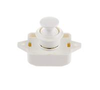YIJIAN File Cabinet Desk Drawer Cupboard Closet Mailbox Cam Lock Push Lock Latch Knob Caravan Motorhome Boat Doors 26mm Cuting Hole (Color : White)