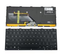 YIJIATech Keyboard US Layout for Dell Latitude Rugged 7204 7404 7414 5204 5404 5414 Latitude 5420 5424 Rugged 7214 7424 Rugged Extreme Laptop Black Framed with Backlight Laptop Keyboard