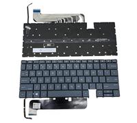 YIJIATech New Keyboard for HP Elite Dragonfly G3 G4 13.5-inch Laptop Backlight US Layout 6037B0226301 N08580-001 SN1A91B1 SG-B1040-XUA (Blue)