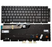 YIJIATech ® New laptop with built-in keyboard and screwdriver US layout for Dell G15 5510 5511 5515/G15 5520 5521 5525 Series Game Laptop, Dell G15 5510 5511 5515 (Seven colors with backlight)