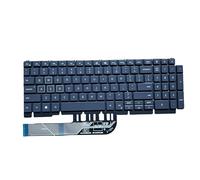 YIJIATech ® New Laptop with Built-in Keyboard and Screwdriver US Layout for Dell G15 5510 5511 5515/G15 5520 5521 5525 Series Game Laptop, Dell G15 5510 5511 5515 (Seven Colors Without Backlight)