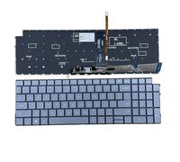 YIJIATech®New Laptop with Built-in Keyboard and Screwdriver US Layout for Dell Inspiron 15 3510 3511 5510 5515 Inspiron 16 7610 Latitude 3520 Latitude 3520 with Backlight (3510 Gray with Backlight)