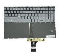 YIJIATech ® New laptop with built-in keyboard and screwdriver US layout for HP 15-fc 15-fcxx 15-fd 15-fc0000 15-fd0000 gray with backlight N32715-001 AE0PDU00030 9Z NHXBQ Q01 NSK-X4QBQ US 9Z NHXLN.001