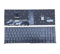 YIJIATech ® New Laptop with Built-in Keyboard and Screwdriver US Layout for HP ZBook Fury 16 G9V, Fury 16 G10 Mobile Workstation, Monochrome White Backlit, Black, Frameless