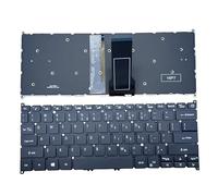 YIJIATech New Replacement Keyboard Compatible with Swift 3 SF314-54 SF314-54G SF314-54G-52L8 SF314-56G SF114-32 SF314-41 SV3P-A80BWL 132CE3B00 NK115170B3 8420101DKC01 with Backlit US Layout (Black)