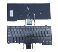 YIJIATech New Replacement Keyboard with Screwdriver US Layout for Dell Latitude 14 7000 E7440 E7240 E7420 Black Keyboard with Pointer and Backlit