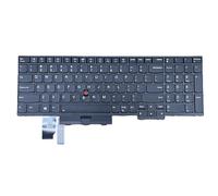 YIJIATech New Replacement Keyboard with Screwdriver US Layout for Lenovo Thinkpad L15 Gen 1 Gen 2 P15 P15V T15P P17 Laptop Keyboard with Frame and Backlight with Pointer