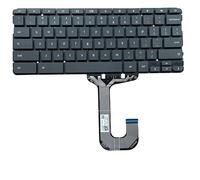 YIJIATech Replacement Keyboard with Screwdriver US Layout for HP Chromebook 11 G6 EE 11A 14 G5 14-ca000 14-ca100 L14921-001 L92334-001 Frameless Laptop Keyboard (Black)