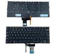 YIJIATech replacement keyboard with screwdriver US layout for Lenovo Ideapad 320S-13IKB 720S-14IKB K42-80 V720-14 V720-14IKB 7000-13 V530S black with backlight power on key laptop keyboard
