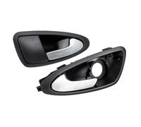 YIJIAVSX Car Interior Door Handles 1pcs Front Left Right Interior Inside Inner Door Handle 6J1837113A 6J1837114A Car Accessories for Seat for Ibiza 2009 2010 2011 2012 Inner Handle(Pair)
