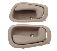 YIJIAVSX Car Interior Door Handles Direct Replacement Beige Interior Door Handle for Toyota for Corolla 1998-2002 Front Rear Left and Right Driver Side Inner Handle(Right Left)