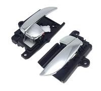 YIJIAVSX Car Interior Door Handles Left/Right Car Interior Door Handle Silver Inside Handles for Hyundai for Elantra HD 2008-2016 Auto Parts 82610-0Q000 82620-0Q000 Inner Handle(Left and Right)