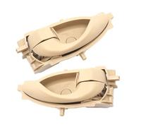 YIJIAVSX Car Interior Door Handles TS196123 Beige Front Left & Right Inner Interior Door Handle TS196122 Fit for Toyota for Vios Sedan for Vitz for Yaris Hatchback 2013-2022 Inner Handle