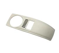 YIJIAVSX For A6L C6 2005 2006 2007 2008 2009 2010 2011 Sunroof Dome Light Switch Cover Interior Reading Lamp Frame (05-08 Bige No Hole)