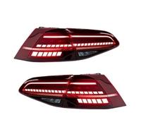 YIJIAVSX For Golf 7 2013-2017 Upgrade For Golf 7.5 2018-2021 Car Taillights Assembly LED Car Back Lamps Turn Signal Light(Red 13-17)