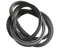 YIJIAVSX For Toyota For Land Cruiser For Prado 120 LC120 2003-2009 Rear Trunk Tailgate Black Rubber Seal Strip Door Weatherstrip Car Door Sealing Strip