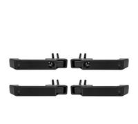 YIJIAVSX Outside Door Handle Panel Pull Armrest Grab Handrail for Land Rover for Defender 90 110 130 1990-2016 (4pcs Black,RHD)