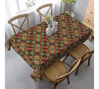YIJIAYH Introduction of various vegetables Print Elegant Rectangular Washable Tablecloth for Kitchen Wedding Party Dining Decoration