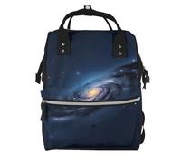 YIJIAYUN Elegant Universe Milky Way Galaxy Print Mummy backpack Large, Waterproof,Adjustable Straps for Outdoor Activities
