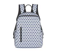 YIJIAYUN Finnish flag Print Lightweight backpack sturdy, durable for going to school, work, shopping, traveling