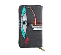 YIJIAYUN Long Women's Fashionable Darts Arrows Print Leather Wallet with Large Clip,Card Holder,compartments.