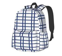 YIJIAYUN Spacious Lightweight Student Finnish flag Print Backpack Durable,adjustable straps for school or travel