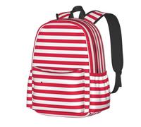 YIJIAYUN Spacious Lightweight Student Polish flag Print Backpack Durable,adjustable straps for school or travel
