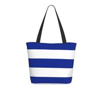 YIJIAYUN Thicker,lightweight and durable tote Cuban flag Print bags with zipper designed for everyday shopping
