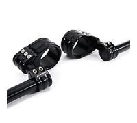 YIJIEBAO 50mm Motorcycle Clip On Ons Fork Handlebar Riser Fit For Suzuki GSX-R 600 700 1000 GSX-R1300 Fit For Hayabusa TL1000 S/R GSX-S1000 / Katana Motorcycle Handbar Rising (Size : Black GSXS Logo
