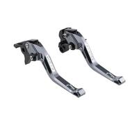 YIJIEBAO Fit for CB190X CB 190 X 2017-2018 Motorcycle CNC Accessories Short Brake Clutch Levers Adjustable Handle Set Motorbike Brake Clutch(B-Gray)