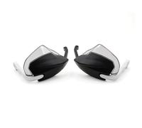 YIJIEBAO Fit for Ducati Desert X DesertX Rally 2022-2025 Motorcycle Accessories Hand Guards Handle Protector Handguard Handlebar Aluminum Protective Equipment(Grey Silver)
