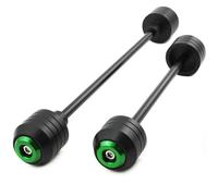 YIJIEBAO Fit For DUCATI PANIGALE 899 959 2014 2015 2016 2017 2018 2019 Front Rear Wheel Slider Fork Axle Crash Protector Pad Swing Arm POM(959 18-19 Green)