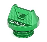 YIJIEBAO Fit For Ducati Scrambler 800 Full Throttle/Lcon/Night Shift Motorcycle CNC Oil Filter Cup Engine Plug Cover M20*2.5 Accessories Accessories(Scrambler Green)
