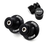 YIJIEBAO Fit For KTM 690 SMC Duke 690SMC SMC R 690duke 2009-2019 2020 2021 2022 Motorcycle Valve Caps M10 Swingarm Spools Slider Stand Screws Threaded Rear Rocker(A Set-Black)