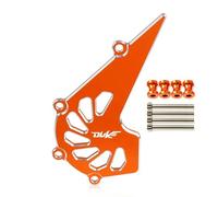 YIJIEBAO Fit For KTM DUKE RC 125 200 250 390 2013 2014 201 2016 2017 2018-2024 Motorcycle Front Sprocket Guard Protector Chain Guaud Cover(Orange)