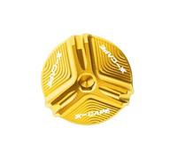 YIJIEBAO Fit For Moto Morini XCape 2023 X Cape X-Cape 650 650X 2022 Motorcycle CNC Engine Oil Drain Plug Sump Nut Cup Cover Oil Filler Cap Accessories(Gold)