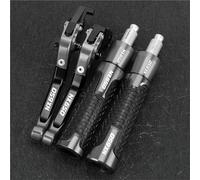 YIJIEBAO Fit for NX650 J-X Dominator 1989-1999 Motorcycle Accessories Handgrips Extendable Brake Clutch Levers Handlebar Grips Ends Motorbike Brake Clutch(7)