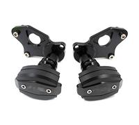 YIJIEBAO Fit For SUZUKI GSX-R600 GSX-R750 GSXR600 GSXR750 GSXR 600 750 Motorcycle Falling Protection Frame Slider Fairing Guard Crash Pad Frame Sliders(Black)