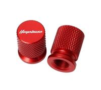 YIJIEBAO Fit For SUZUKI HAYABUSA GSXR1300 GSX1300R Motorcycle Wheel Tire Cover Truck Tube Tyre Valve Plug Stems Cap CNC Accessories Parts(Red)