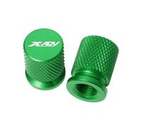 YIJIEBAO Fit For X ADV X-ADV XADV 750 2021 2022 2023 Accessories Motorcycle CNC Aluminum Tire Valve Air Port Stem Cover Caps(Green)