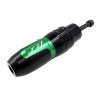 YIJIEBAO FIT For YAMAHA FZ1 FAZER FZ1N FZ 1 F Z1 Motorcycle Accessories CNC Frame Crash Pads Exhaust Sliders Crash Protector With Logo Frame Sliders(1 piece of Green)