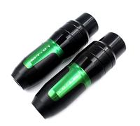 YIJIEBAO Fit For YAMAHA MT-01 MT01 MT 01 Motorcycle Accessories CNC Frame Crash Pads Exhaust Sliders Crash Protector With Logo Frame Sliders(Green)