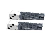 YIJIEBAO Fit For YAMAHA TMAX-560 TMAX560 T-Max 560 Tech Max 2020 2021 2022 Motorcycle Rear Pedal Foot Pegs Passenger Pedals Footrest Anti-Slip Footboard(TechMax Titanium)