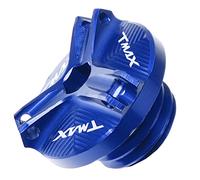 YIJIEBAO M20*2.5 Motorcycle Engine Oil Cup Fuel Filler Tank Cap Cover Fit For YAMAHA TMAX 530 560 T-MAX 530 TMAX530 TMAX560 2012-2021 2022 Accessories(Blue)