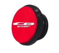 YIJIEBAO M20*2.5 Motorcycle Engine Oil Fuel Filler Cover Cap Plug Fit For CB650F 2013-2025 CB650R 2019-2025 CB 650R CB 650F Accessories(A Red CB650F)