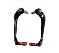 YIJIEBAO Motorcycle Accessories Aluminum Alloy Universal Handguard Handlebar Hand Guard Fit For KTM Duke 125 250 690 790 RC 390 RC200 1190 Motorbike Handlebar Lever Guards(Orange)