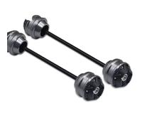 YIJIEBAO Motorcycle Drop Ball Front Rear Axle Wheel Fork Slider Protector Fit For XT1200Z XT1200ZE Super Tenere XZ 1200Z 2010-2024 2023(One Pair Titanium)