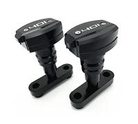 YIJIEBAO Motorcycle Engine Frame Sliders Crash Guard Pads Falling Protection Fit For Husqvarna 401 Svartpilen 401 Vitpilen 2018-2022 2021 Frame Sliders(Black)