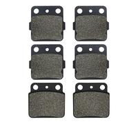 YIJIEBAO Motorcycle Front And Rear Brake Pads Fit For ARCTIC CAT DVX400 DVX 400 Sport TS 2x4 2004 2005 2006 2007 2008 Accessories(Front and Rear)